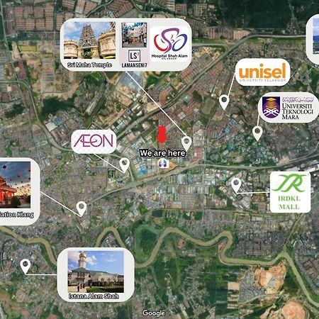 Hostahome Suites At I-City, Central Mall Shah Alam Bagian luar foto