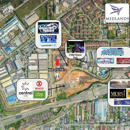 Hostahome Suites At I-City, Central Mall Shah Alam Bagian luar foto
