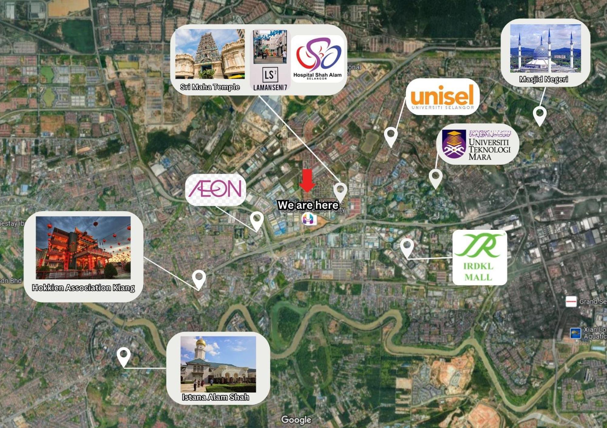 Hostahome Suites At I-City, Central Mall Shah Alam Bagian luar foto