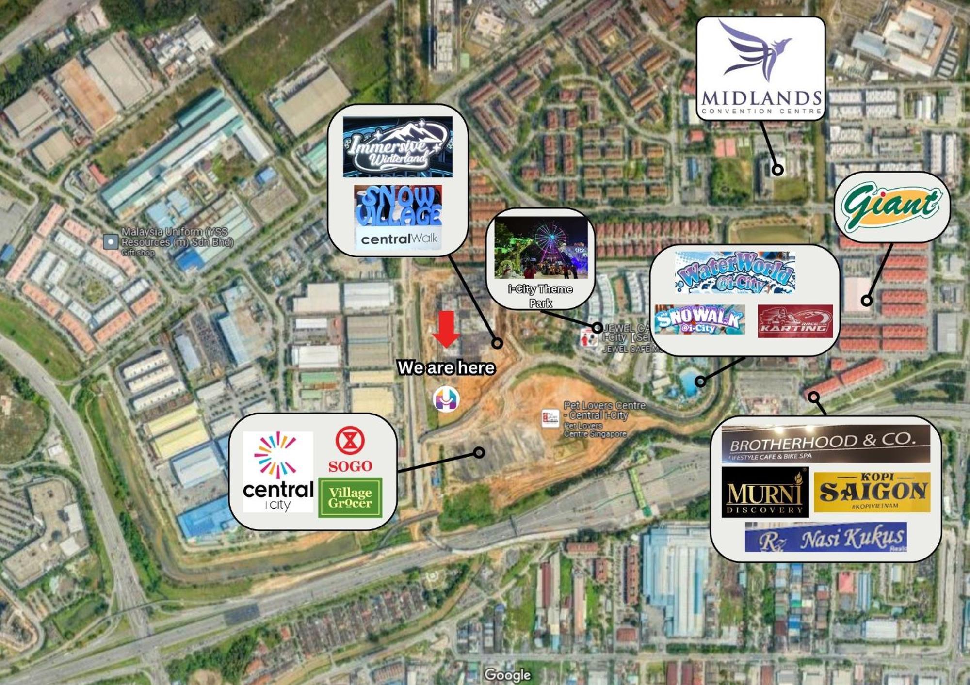Hostahome Suites At I-City, Central Mall Shah Alam Bagian luar foto